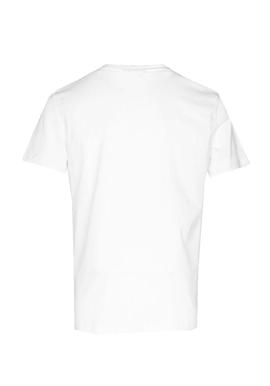 Camiseta Antony Morato Stretch Pico Blanco Hombre