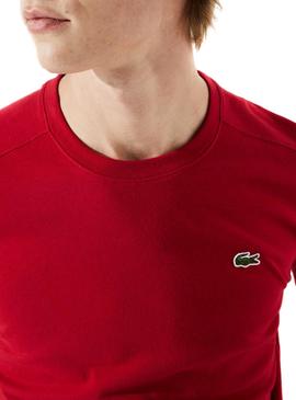 Camiseta Lacoste Sport Básica Rojo para Hombre