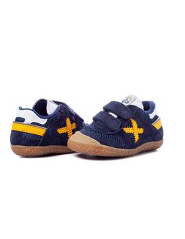 Zapatillas Munich Baby Goal VCO 1428 Marino Niño