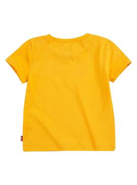 Camiseta Levis Graphic Tee Amarillo Para Niño