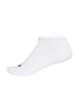 Calcetines Adidas Trefoil Blanco Para Niño y Niña