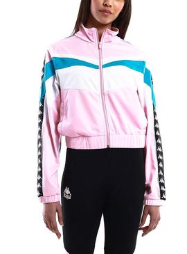 Chaqueta Kappa Esta Rosa Para Mujer