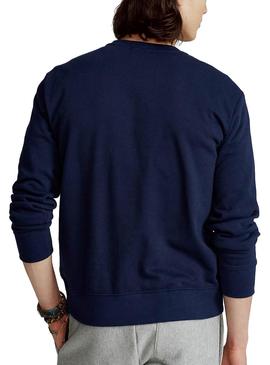 Sudadera Polo Ralph Lauren Cruise Navy Para Hombre