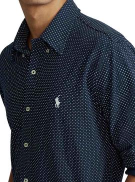 Camisa Polo Ralph Lauren Ultraligera Marino Hombre