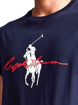 Camiseta Polo Ralph Lauren Cruise Marino Hombre