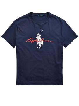 Camiseta Polo Ralph Lauren Cruise Marino Hombre