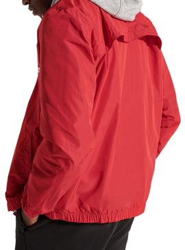 Chaqueta Superdry Track Cagoule Rojo Para Hombre