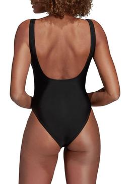 Bañador Adidas Trefoil Negro Para Mujer