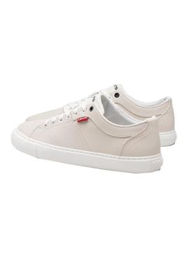 Zapatillas Levis Woodward Beige Para Hombre