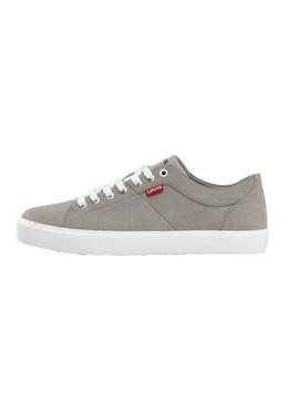 Zapatillas Levis Woodward Gris Para Hombre