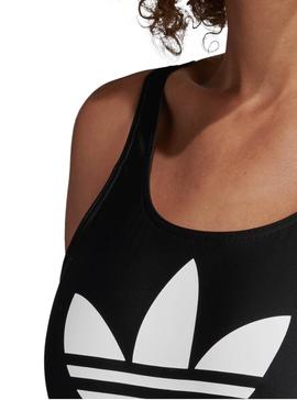 Bañador Adidas Trefoil Negro Para Mujer