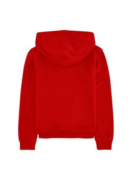 Sudadera Levis Batsweat Roja Para Niño