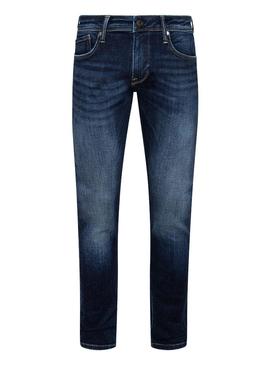 Pantalón Vaquero Pepe Jeans Finsbury Marino Hombre