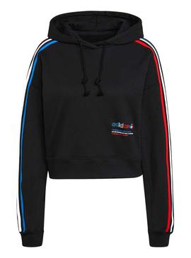 Sudadera Adidas Hoodie Negro para Mujer