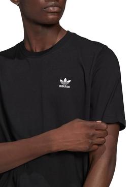Camiseta Adidas Essential Tee Negro Para Hombre