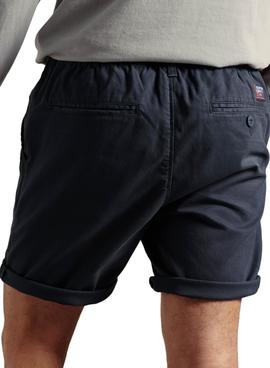 Bermuda Superdry Sunscroched Marino Para Hombre