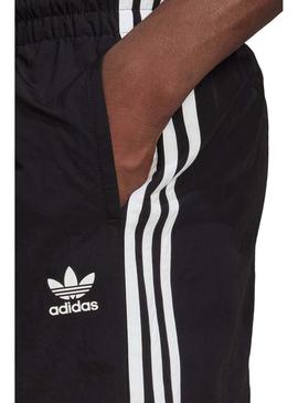 Bañador Adidas 3 Stripe Negro Para Hombre