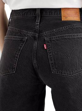 Bermuda Levis 501 Mid Negro Para Mujer