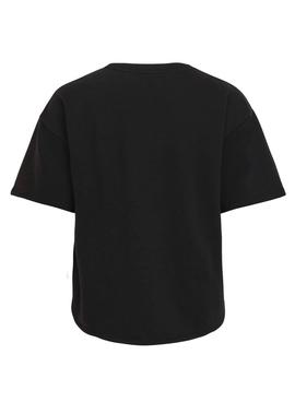 Camiseta Vila Vinami Negro Para Mujer