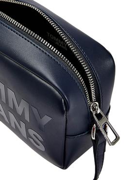 Bolso Tommy Jeans Camera Bag Marino Para Mujer