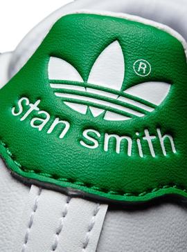 Zapatillas Adidas Stan Smith Blanco Para Niños