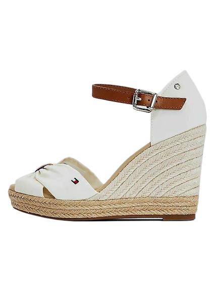 Sandalias Hilfiger Basic Open Blanco Mujer