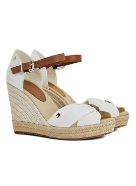 Sandalias Tommy Hilfiger Basic Open Blanco Mujer