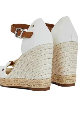 Sandalias Tommy Hilfiger Basic Open Blanco Mujer
