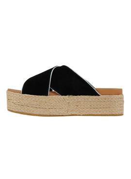 Sandalias Tommy Hilfiger Essential Negro Mujer