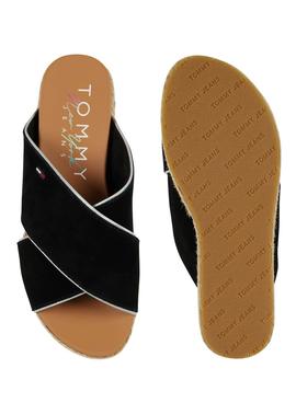 Sandalias Tommy Hilfiger Essential Negro Mujer