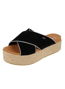 Sandalias Tommy Hilfiger Essential Negro Mujer