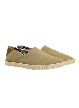 Alpargatas Tommy Hilfiger Easy Slip Marrón Hombre