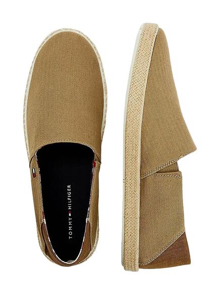 Alpargatas Tommy Hilfiger Easy Marrón Hombre