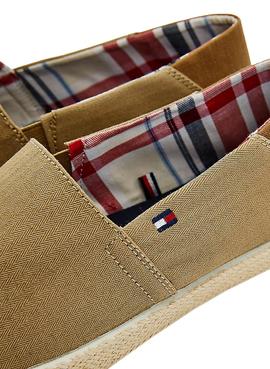 Alpargatas Tommy Hilfiger Easy Slip Marrón Hombre