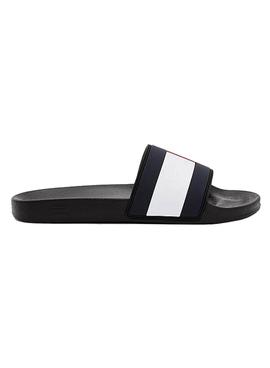 Chanclas Tommy Hilfiger Essential Negro Hombre