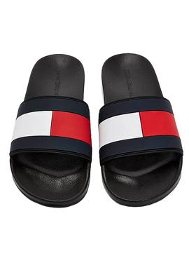 Chanclas Tommy Hilfiger Essential Negro Hombre