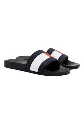 Chanclas Tommy Hilfiger Essential Negro Hombre