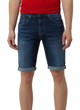 Bermuda Tommy Hilfiger Ronnie Denim Para Hombre 