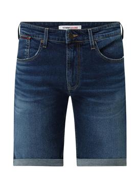 Bermuda Tommy Hilfiger Ronnie Denim Para Hombre 