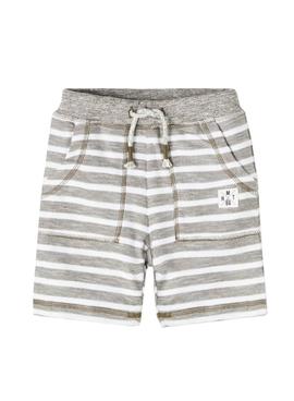 Bermuda Name It Farok Gris Beige Niño