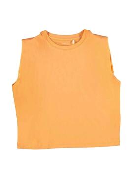 Camiseta Name It Jueniz Naranja Para Niña