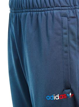 Pantalón Adidas Trackpant Azul Para Niño y Niña