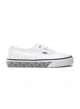 Zapatillas Vans Authentic Blanco Para Niño y Niña
