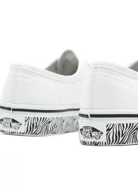 Zapatillas Vans Authentic Blanco Para Niño y Niña