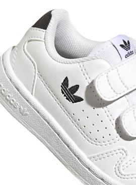 Zapatillas Adidas NY 90 Blanco Para Niño y Niña