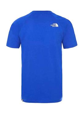 Camiseta The North Face Rag Box Azul Para Hombre