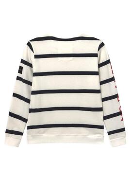 Sudadera Ecoalf Sailor Blanco Para Niño 