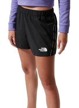 Bermuda The North Face Mountain Negro Para Mujer