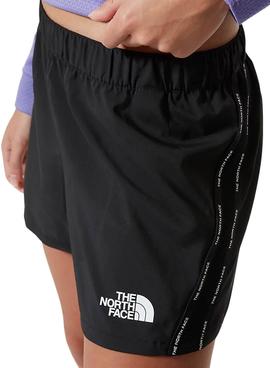 Bermuda The North Face Mountain Negro Para Mujer