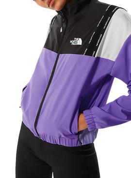 Chaqueta The North Face Wind Mountain Morado Mujer